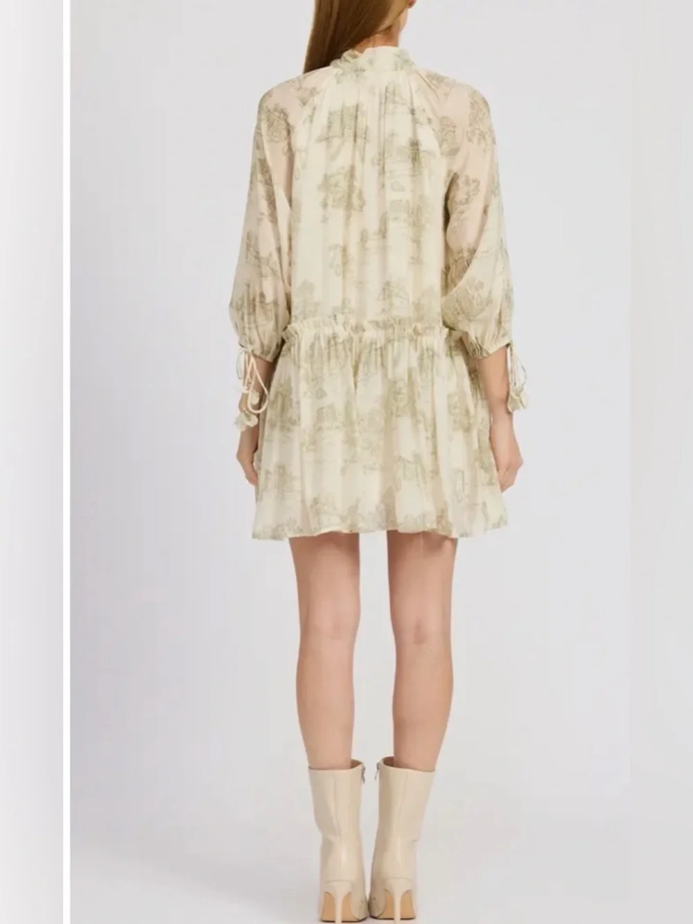 En Saison Leighton Toile Minidress - Picture 2 of 8